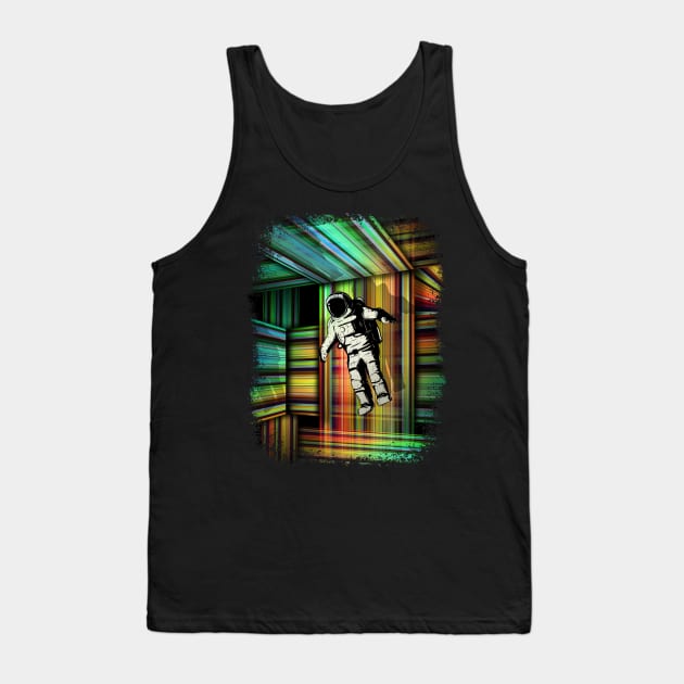 Trapped in multiple time dimensions Tank Top by Guyvit